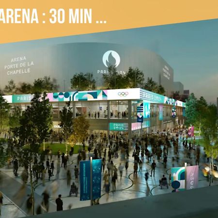 Parking & Balcon * Ideal Jo 2024 * Stade De France Saint-Denis  Exterior foto